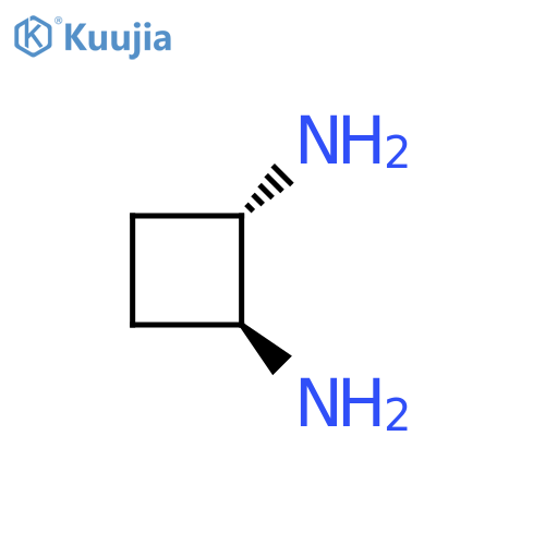 1,2-Cyclobutanediamine, (1S-trans)- (9CI) structure