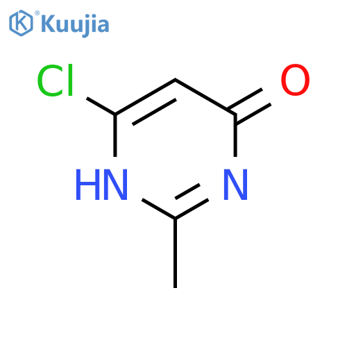 6-chloro-2-methylpyrimidin-4-ol structure
