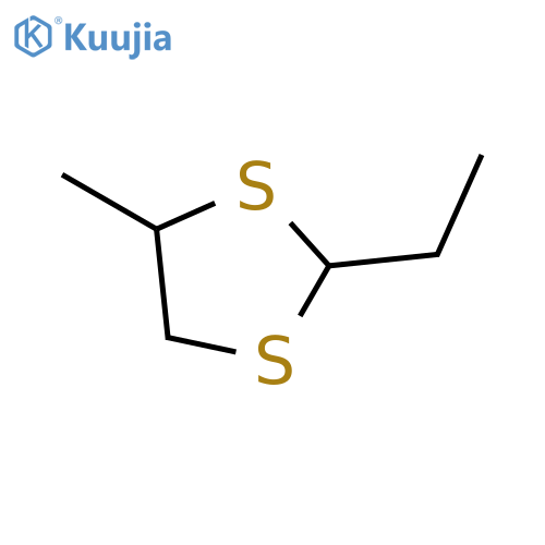 2-Ethyl-4-methyl-1,3-dithiolane structure