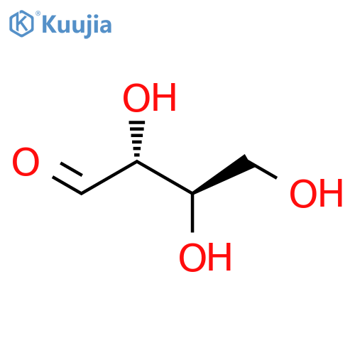 Butanal,2,3,4-trihydroxy-, (2R,3R)-rel- structure