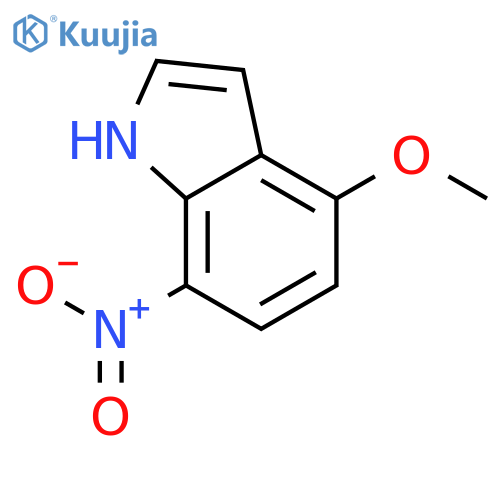 4-Methoxy-7-nitro-1H-indole structure