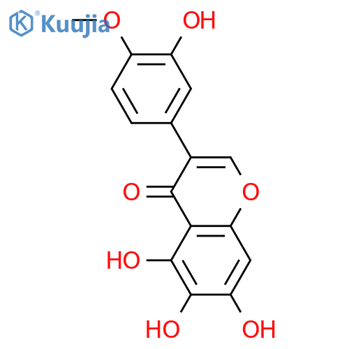 5,6,7,3'-Tetrahydroxy-4'-methoxyisoflavone structure