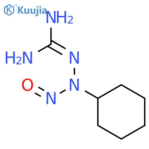 Hydrazinecarboximidamide,2-cyclohexyl-2-nitroso- structure