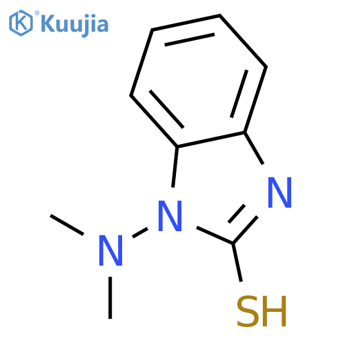 2H-Benzimidazole-2-thione,1-(dimethylamino)-1,3-dihydro- structure