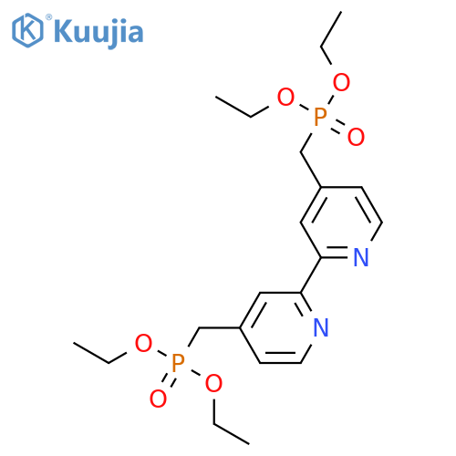 4,4'-Bis(diethylmethylphosphonate)-2,2'-bipyridine structure