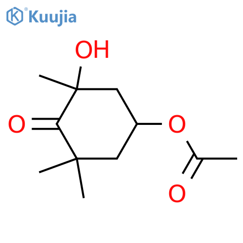 2,4-Dihydroxy-2,6,6-trimethylcyclohexanone; (2R,4S)-form, 4-Ac structure