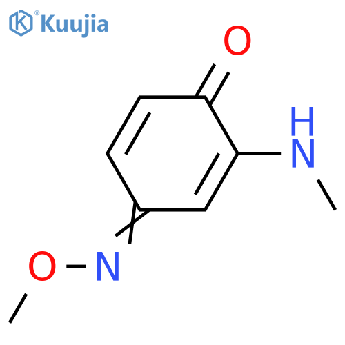 Amino-1,4-benzoquinone; N-Me, 4-(O-methyloxime) structure