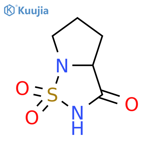 (3aS)-hexahydro-1lambda6-pyrrolo1,2-b1,2,5thiadiazole-1,1,3-trione structure