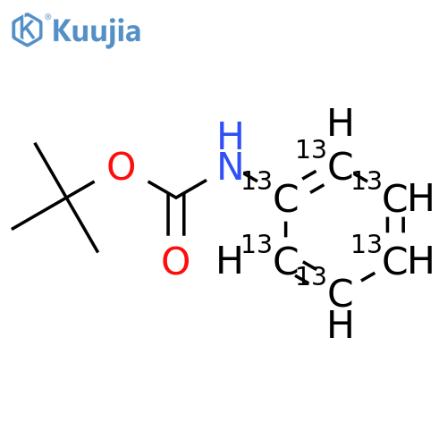 N-(tert-Butoxycarbonyl)aniline-13C6 structure