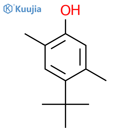 4-tert-butyl-2,5-dimethylphenol structure