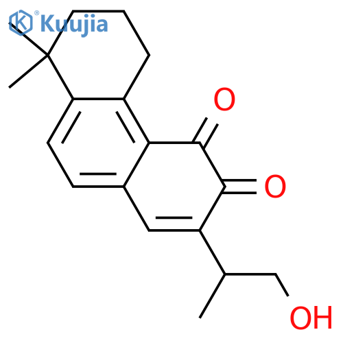 16-Hydroxy-20-nor-5,7,9,13-abietatetraene-11,12-dione; 15ξ-form structure