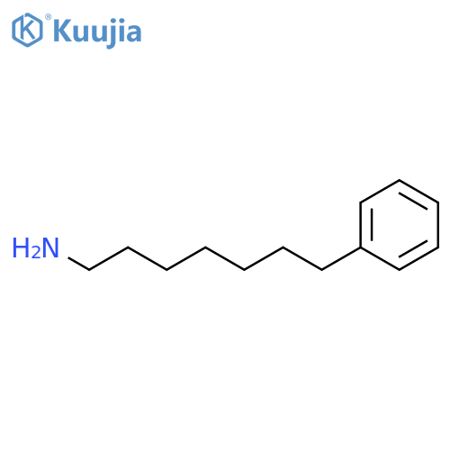 Benzeneheptanamine structure