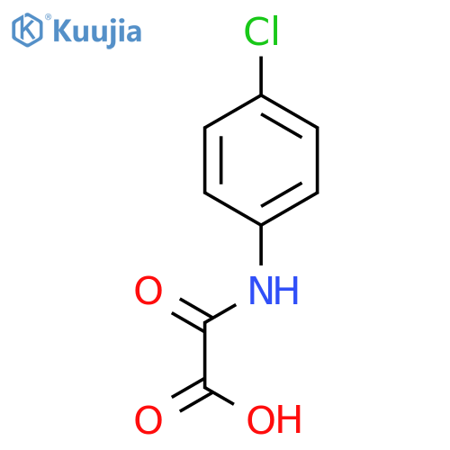 (4-chlorophenyl)carbamoylformic acid structure
