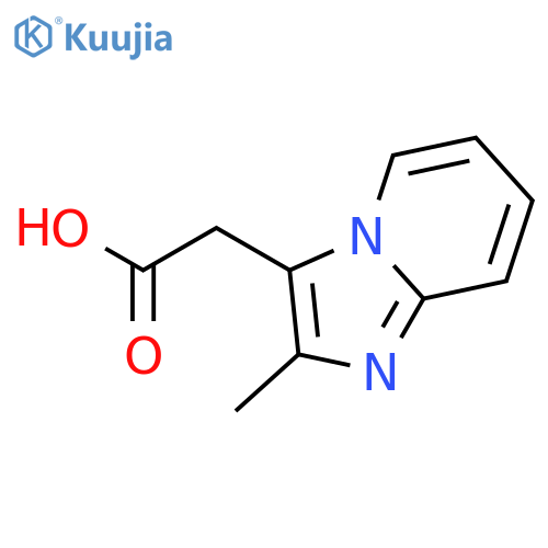 (2-methylimidazo1,2-apyridin-3-yl)acetic Acid structure