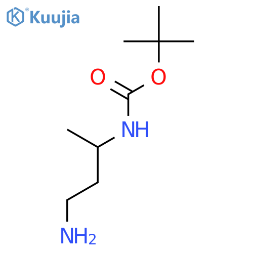 (3-AMINO-1-METHYL-PROPYL)-CARBAMIC ACID TERT-BUTYL ESTER structure