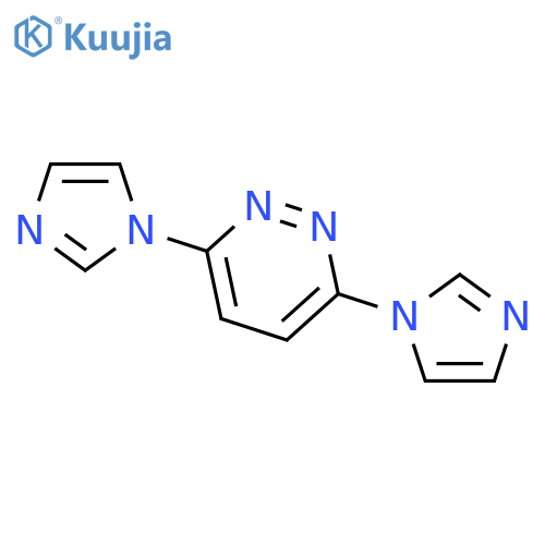 3,6-Di(1H-imidazol-1-yl)pyridazine structure