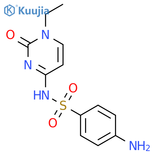 Sulfacytine structure