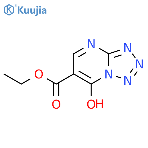 Ethyl 7-hydroxytetrazolo[1,5-a]pyrimidine-6-carboxylate structure