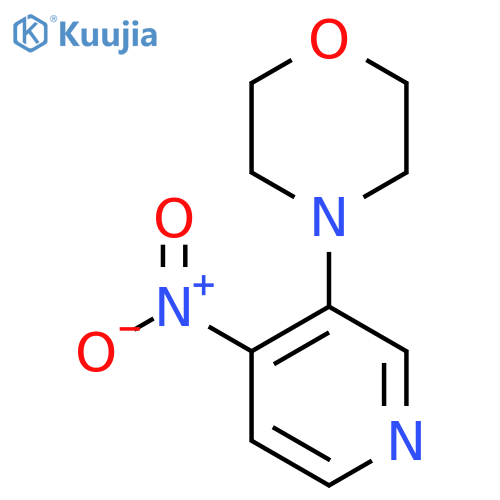 4-(4-Nitropyridin-3-yl)morpholine structure