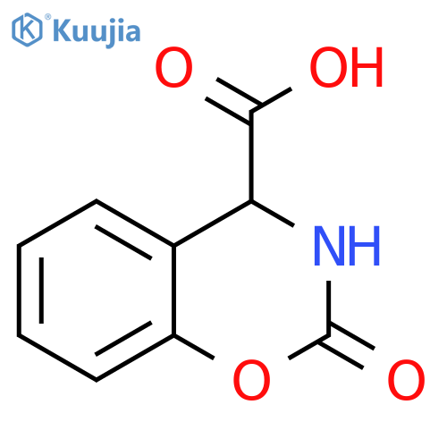 2-oxo-3,4-dihydro-2H-1,3-benzoxazine-4-carboxylic acid structure