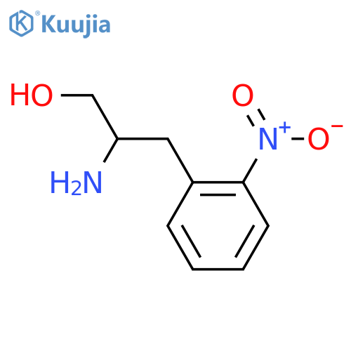 2-amino-3-(2-nitrophenyl)propan-1-ol structure