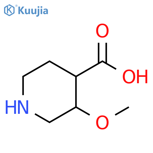 3-methoxypiperidine-4-carboxylic acid structure