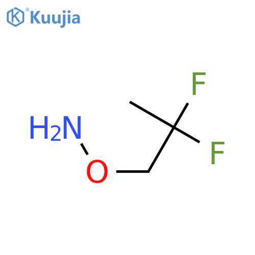 O-(2,2-difluoropropyl)hydroxylamine structure