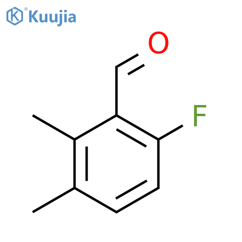 6-Fluoro-2,3-dimethylbenzaldehyde structure