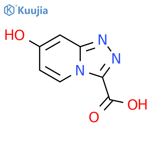 7-hydroxy-[1,2,4]triazolo[4,3-a]pyridine-3-carboxylic acid structure
