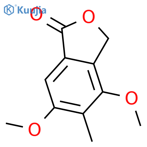 4,6-Dimethoxy-5-methyl-1(3H)-isobenzofuranon structure