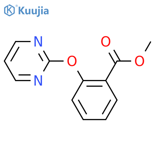 Methyl 2-(Pyrimidin-2-yloxy)benzoate structure