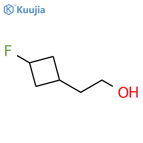 2-(3-fluorocyclobutyl)ethan-1-ol structure