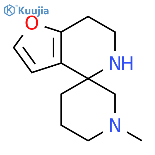 1'-methyl-6,7-dihydro-5H-spirofuro3,2-cpyridine-4,3'-piperidine structure