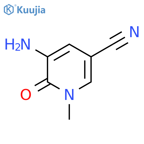 5-Amino-1-methyl-6-oxopyridine-3-carbonitrile structure