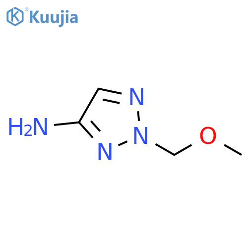 2-(methoxymethyl)-2H-1,2,3-triazol-4-amine structure