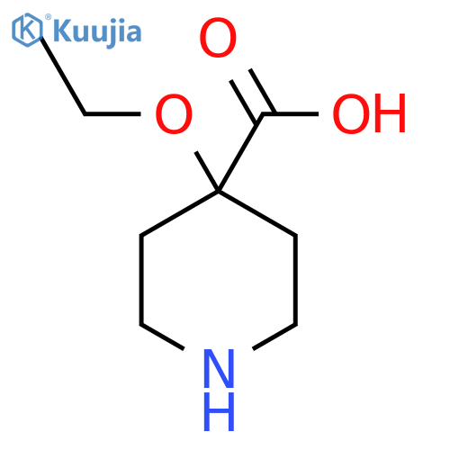 4-ethoxypiperidine-4-carboxylic acid structure