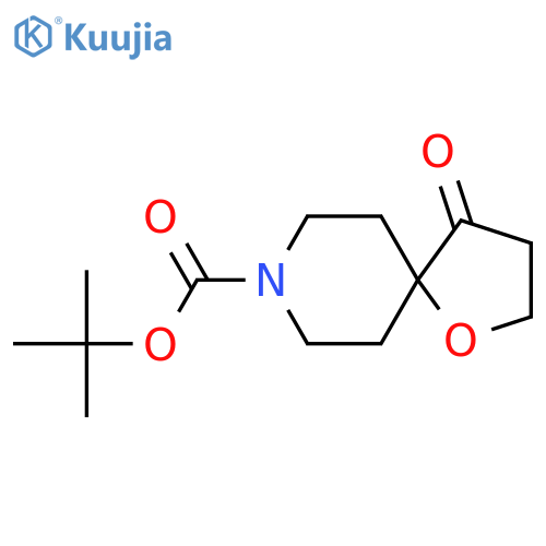 Tert-Butyl 4-Oxo-1-Oxa-8-Azaspiro[4.5]Decane-8-Carboxylate structure