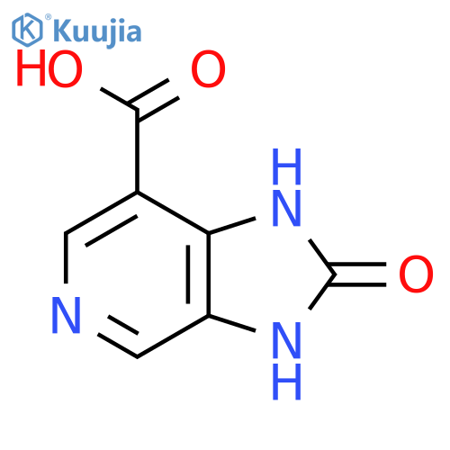 2-Oxo-1,3-dihydroimidazo[4,5-c]pyridine-7-carboxylic acid structure