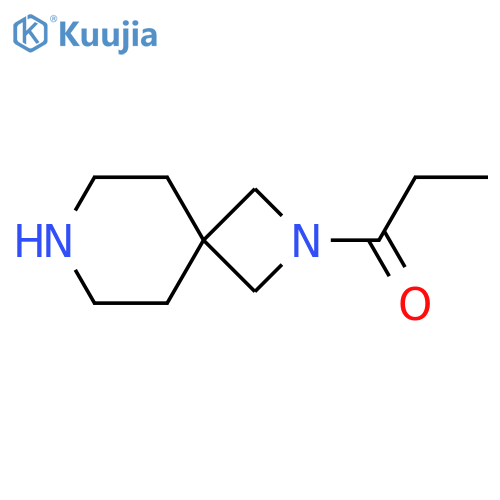 1-Propanone, 1-(2,7-diazaspiro[3.5]non-2-yl)- structure