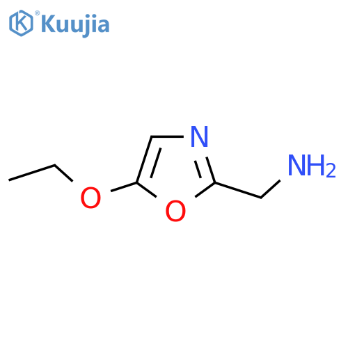 (5-Ethoxy-1,3-oxazol-2-yl)methanamine structure