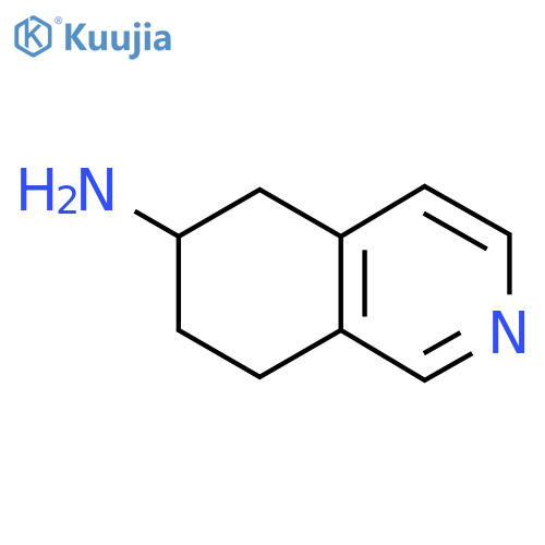 5,6,7,8-Tetrahydro-isoquinolin-6-ylamine structure