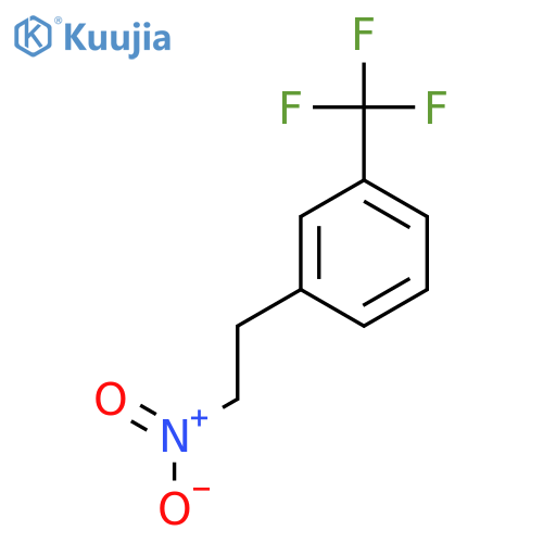 1-(2-Nitroethyl)-3-(trifluoromethyl)benzene structure