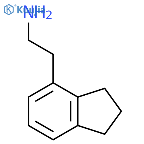2-(2,3-dihydro-1H-inden-4-yl)ethan-1-amine structure