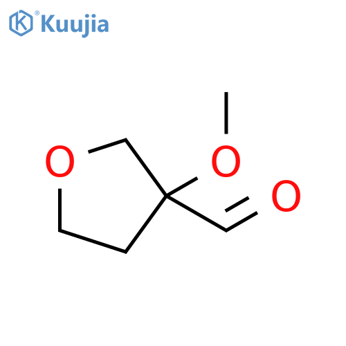 3-methoxyoxolane-3-carbaldehyde structure
