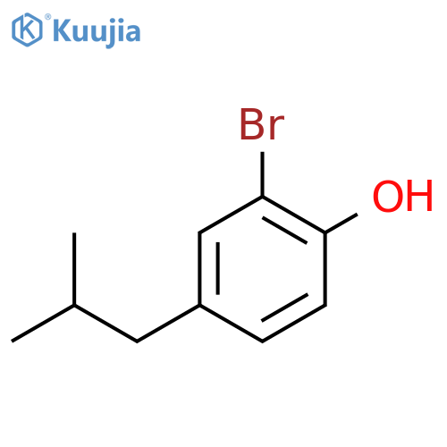 2-Bromo-4-isobutylphenol structure