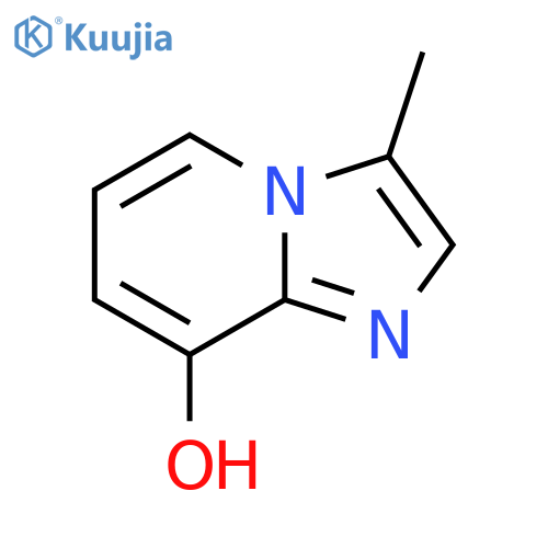 3-methylimidazo1,2-apyridin-8-ol structure