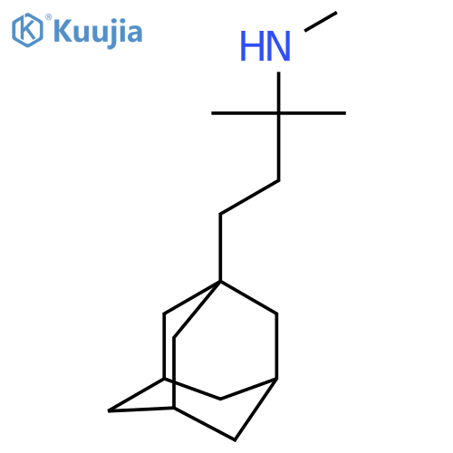 4-(adamantan-1-yl)-2-methylbutan-2-yl(methyl)amine structure