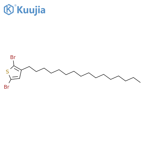 2,5-Dibromo-3-hexadecylthiophene structure