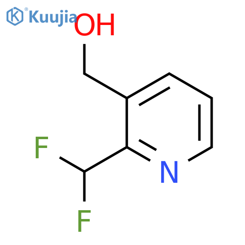 (2-(Difluoromethyl)pyridin-3-yl)methanol structure