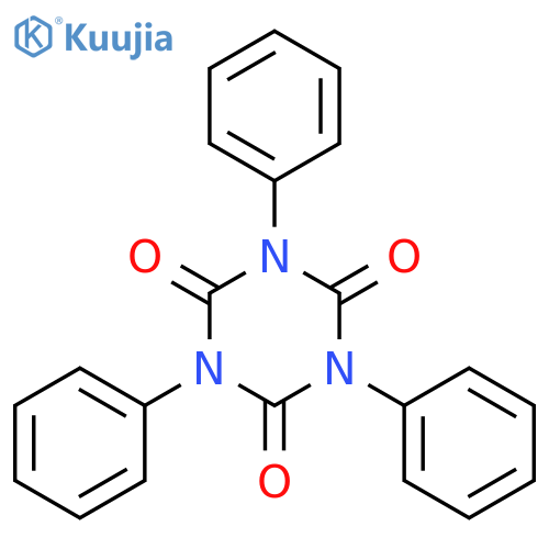 1,3,5-triphenyl-s-triazine-2,4,6(1h,3h,5h)-trione structure